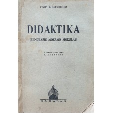 A. Schmieder - Didaktika - 1937