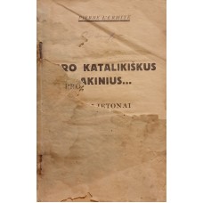 L'Ermite P. - Pro katalikiškus akinius... - 1935
