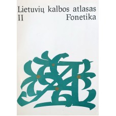 Lietuvių kalbos atlasas 2. Fonetika: žemėlapiai - 1982