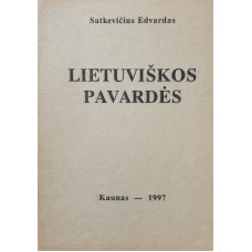 Satkevičius E. - Lietuviškos pavardės - 1997