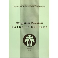 Mažosios Lietuvos kalba ir kultūra - 1995