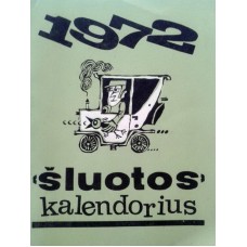 "Šluotos" kalendorius - 1972