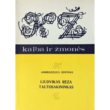 Ambraziejus J. - Liudvikas Rėza tautosakininkas - 1989