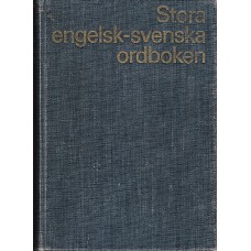 Stora engelsk-svenska ordboken = A comprehensive English-Swedish dictionary - 1980