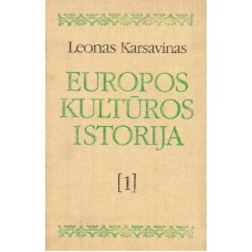 Karsavinas L. - Europos kultūros istorija (1 dalis) - 1991