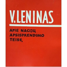 Leninas V. - Apie nacijų apsiprendimo teisę - 1969