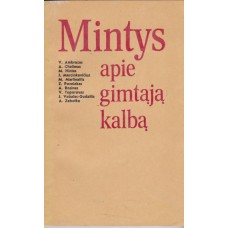 Ambrazas V. ir kt. - Mintys apie gimtąją kalbą - 1989