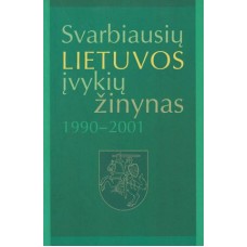 Svarbiausių Lietuvos įvykių žinynas 1990-2001 - 2001