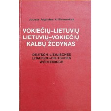 Križinauskas J. A. - Vokiečių-lietuvių lietuvių-vokiečių kalbų žodynas - 1995