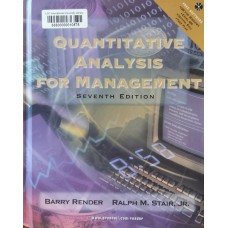 Render B. - Quantitative Analysis for Management (+CD) - 1999