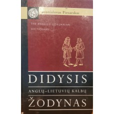 Piesarskas B. - Didysis anglų- lietuvių kalbų žodynas - 1998