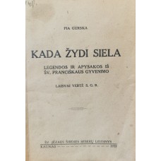 Gurska P. - Kada žydi siela - 1935