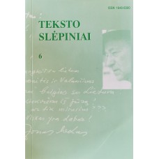 Martinkus V. - Teksto slėpiniai 6 - 2003