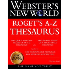 Webster's New World Rogets A-Z Thesaurus - 1999