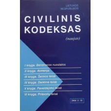 Lietuvos Respublikos civilinis kodeksas - 2004