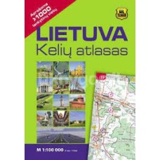 Vaitkevičius V. - Lietuva. Kelių atlasas M1:100 000 - 2010