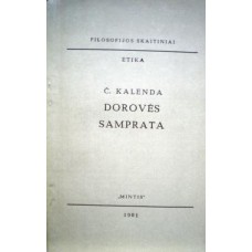 Kalenda Č. - Dorovės samprata - 1981