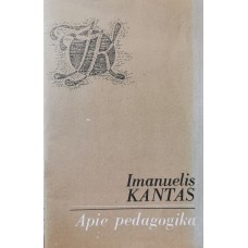 Kantas I. - Apie pedagogiką - 1990