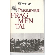 Musteikis K. - Prisiminimų fragmentai - 1989