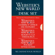 Webster’s New World. Pocket Desk Set - 2004